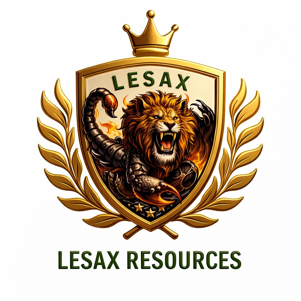 Escudo institucional de LESAX Resources